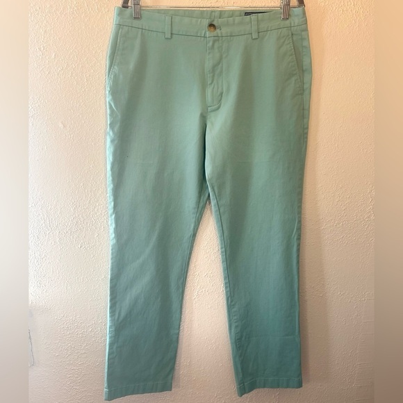 Vineyard Vines Other - Vineyard Vines Preppy Green Chino Pants Men’s Size 35 X 32